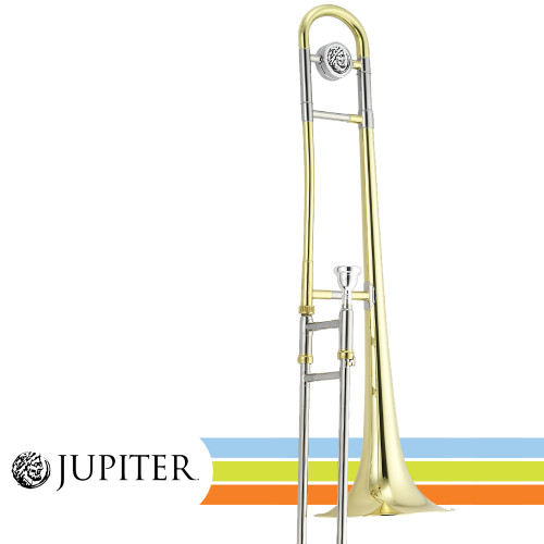 Jupiter JTB700A Lacquered Body Nickel Silver Slide Key of Bb 8" Bell Trombone With Case Jupiter JTB700A Lacquered Body Nickel Silver Slide Key of Bb 8" Bell Trombone With Case