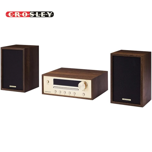 Crosley CR3503A-WA Parker Radio CD Player - Walnut
