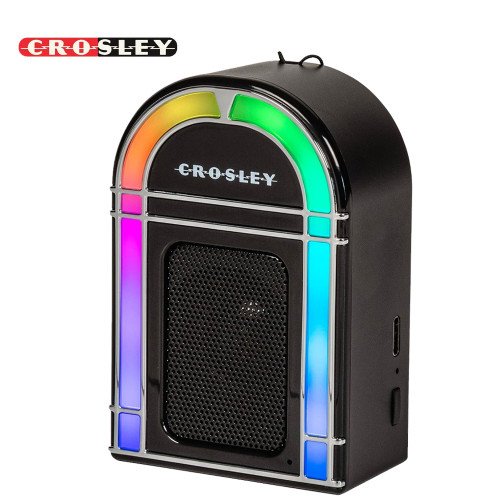 Crosley CR3046A-BK Mini Jukebox Portable Bluetooth Speaker - Black