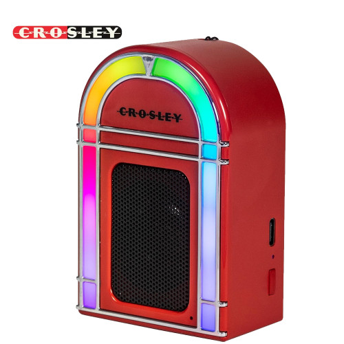 Crosley CR3046A-RE Mini Jukebox Portable Bluetooth Speaker - Red