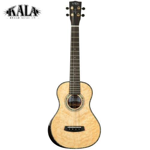 Kala West Coast Woods Birdseye Maple Top Tenor XL Ukulele W/ Bag KA-WCW-BMP-TXL