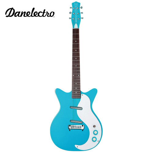 Danelectro '59 MOD New Old Stock Plus Electric Guitar - Baby Comeback Blue Danelectro '59 MOD New Old Stock Plus Electric Guitar - Baby Comeback Blue