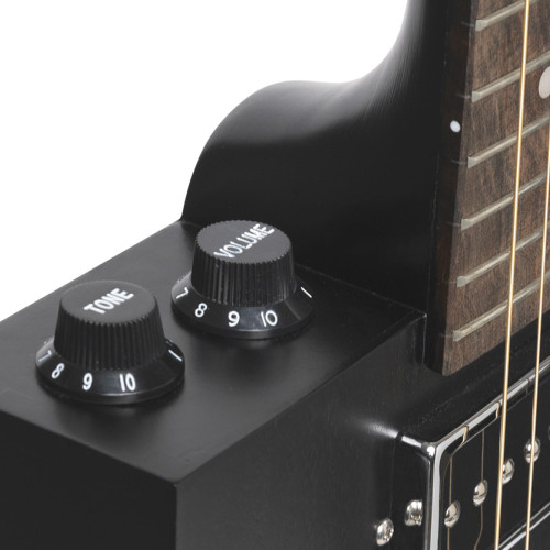 J.N Guitars CASK-PUNCHCOAL 4-String Acoustic Electric Resonator