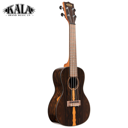 Kala KA-ZCT-C Ziricote Series Concert Size Ukulele Dark Chocolate Brown Kala KA-ZCT-C Ziricote Series Concert Size Ukulele Dark Chocolate Brown