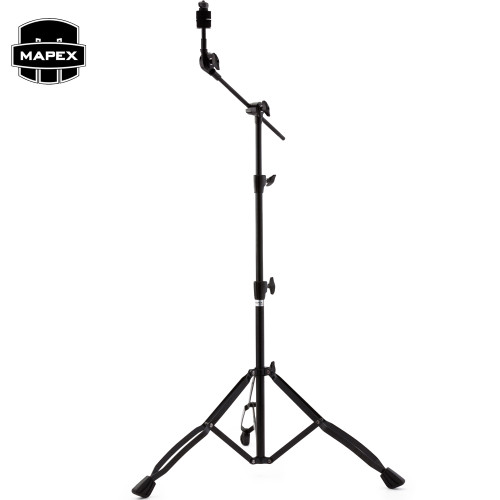 Mapex B400EB Double Braced Light Weight 3-Tier Black Cymbal Boom Stand with Ratchet Tilter Mapex B400EB Double Braced Light Weight 3-Tier Black Cymbal Boom Stand with Ratchet Tilter