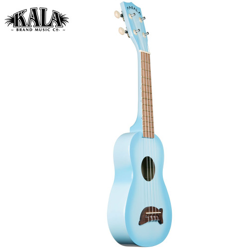 Kala Makala Series Dolphin Bridge Soprano Light Blue Burst Ukulele with Tote Bag Kala Makala Series Dolphin Bridge Soprano Light Blue Burst Ukulele with Tote Bag