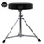 Mapex T400 Double Braced Black Vinyl 2.5" Cushion Round Drum Throne  Mapex T400 Double Braced Black Vinyl 2.5" Cushion Round Drum Throne