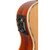 Lanikai CDST-CEC Solid Top Cutaway Acoustic Electric Concert Ukulele with Padded Gig Bag Lanikai CDST-CEC Solid Top Cutaway Acoustic Electric Concert Ukulele with Padded Gig Bag