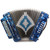 Rossetti 3112 31 Button Diatonic Accordion - Blue Rossetti 3112 31 Button Diatonic Accordion - Blue