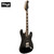 Stagg Vintage Series S-60 Solid Alder Body Electric Guitar Black 