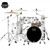 Mapex SATURN Fusion 4-Piece 22" Maple/Walnut Shell Pack Satin White SR529XURM Mapex SATURN Fusion 4-Piece 22" Maple/Walnut Shell Pack Satin White SR529XURM