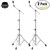 2-PACK Mapex B600 Mars Double Braced Medium Weight 2-Tier Boom Cymbal Stand Chrome 2-PACK Mapex B600 Mars Double Braced Medium Weight 2-Tier Boom Cymbal Stand Chrome
