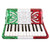 Rossetti 2512 25 Keys Piano Accordion - Red White Green Rossetti 2512 25 Keys Piano Accordion - Red White Green