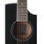 J.N Guitars Bessie Series Auditorium Thin Body Acoustic Electric Guitar - Black J.N Guitars Bessie Series Auditorium Thin Body Acoustic Electric Guitar - Black