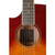 J.N Guitars Bessie Auditorium Thin Body A/E Guitar Cherryburst LEFT HAND J.N Guitars Bessie Auditorium Thin Body A/E Guitar Cherryburst LEFT HAND
