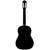 Stagg SCL50-BLK Full Size Nylon Classical Acoustic Guitar Black w/ Truss Rod