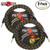 2-PACK Pig Hog PCH20RA Vintage Series 20FT Bass/Guitar Cable Woven Rasta Stripes