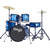 Stagg TIM120B Deluxe 5 Piece Complete Drum Set - Blue Stagg TIM120B Deluxe 5 Piece Complete Drum Set - Blue
