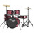 Stagg TIM120B Deluxe 5 Piece Complete Drum Set - Wine Red Stagg TIM120B Deluxe 5 Piece Complete Drum Set - Wine Red