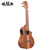 Kala Teak TriTop Florentine Cutaway Concert Acoustic Electric Ukulele KA-TK-C-CE