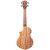 Kala Teak Tri-Top Florentine Cutaway Tenor Acoustic Electric Ukulele KA-TK-T-CE