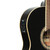 Stagg SCL60 TCE-BLK Cutaway Slim Line Acoustic Electric Classical Guitar Black