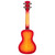 Kala KA-FMCB-C Gloss Flamed Maple Concert Cherry Burst Ukulele Gloss Finish