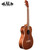 Kala KA-B Satin Mahogany Baritone Size Ukulele with Aquila Super Nylgut Strings Kala KA-B Satin Mahogany Baritone Size Ukulele with Aquila Super Nylgut Strings