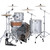 Mapex Saturn Evolution Hybrid Powerhouse Rock 3PC Shell Pack Iridium Silver Lacquer SE446XHPD Mapex Saturn Evolution Hybrid Powerhouse Rock 3PC Shell Pack Iridium Silver Lacquer SE446XHPD