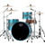 Mapex Saturn Evolution Hybrid Powerhouse Rock 3PC Shell Pack Exotic Azure Burst SE446XHPT Mapex Saturn Evolution Hybrid Powerhouse Rock 3PC Shell Pack Exotic Azure Burst SE446XHPT