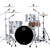Mapex Saturn Evolution Hybrid Organic Rock 3PC Shell Pack Iridium Silver Lacquer SE426XHPD Mapex Saturn Evolution Hybrid Organic Rock 3PC Shell Pack Iridium Silver Lacquer SE426XHPD