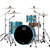 Mapex Saturn Evolution Hybrid Organic Rock 3PC Shell Pack Exotic Azure Burst Lacquer SE426XHPT Mapex Saturn Evolution Hybrid Organic Rock 3PC Shell Pack Exotic Azure Burst Lacquer SE426XHPT