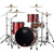 Mapex Saturn Evo Hybrid Straight Ahead 3PC Shell Pack Tuscan Red Lacquer SE401XHBPA Mapex Saturn Evo Hybrid Straight Ahead 3PC Shell Pack Tuscan Red Lacquer SE401XHBPA