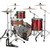 Mapex Saturn Evo Hybrid Straight Ahead 3PC Shell Pack Tuscan Red Lacquer SE401XHBPA Mapex Saturn Evo Hybrid Straight Ahead 3PC Shell Pack Tuscan Red Lacquer SE401XHBPA