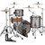 Mapex Saturn Evo Hybrid Straight Ahead 3PC Shell Pack Gun Metal Grey Lacquer SE401XHBPG Mapex Saturn Evo Hybrid Straight Ahead 3PC Shell Pack Gun Metal Grey Lacquer SE401XHBPG