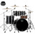 Mapex Saturn Evolution Classic Birch 4-Piece Shell Pack Piano Black SE529XEBPB Mapex Saturn Evolution Classic Birch 4-Piece Shell Pack Piano Black SE529XEBPB