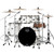 Mapex Saturn Evolution Fusion 4-Piece Maple Shell Pack Polar White Lacquer SE504XMBPI Mapex Saturn Evolution Fusion 4-Piece Maple Shell Pack Polar White Lacquer SE504XMBPI