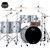 Mapex Saturn Evolution Workhorse 5pc Birch Drum Shell Pack Iridium Silver Lacquer SE628XBPD Mapex Saturn Evolution Workhorse 5pc Birch Drum Shell Pack Iridium Silver Lacquer SE628XBPD