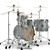 Sonor AQ2 SAFARI 4-Piece Drum Shell Pack Titanium Quartz Lacquer AQ2-SAFARIWMCTQZ