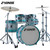 Sonor AQ2 5-PCS 20" STUDIO Drum Shell Pack Aqua Silverburst AQ2-STUDIOWMCASB