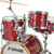 Sonor AQX 4PC JUNGLE Red Moon Sparkle Drum Shell Pack AQX-JUNGLEWMCRMS