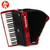 Hohner Bravo III 120 Chromatic Piano Accordion - Pearl Red with Gig Bag and Straps Hohner Bravo III 120 Chromatic Piano Accordion - Pearl Red with Gig Bag and Straps
