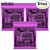 3-PACK Ernie Ball 2620 7-String Power Slinky Nickel Wound Electric Strings 11-58