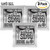 3-PACK Ernie Ball 2625 8-String Regular Slinky Nickel Electric Guitar Strings 10-74
