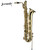Levante LV-BS4105 Eb Baritone Saxophone - Clear Lacquer with Flight Case