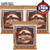 3-PACK Ernie Ball 2143 Earthwood Custom Medium Acoustic Guitar Strings 12.5-56