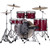 Mapex Venus 5PC Fusion Complete Drum Kit Crimson Red Sparkle VE5045FTCVM