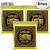 3-PACK Ernie Ball 2556 Everlast Coated 80/20 Bronze Acoustic Guitar Strings 12-54