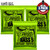 3-PACK Ernie Ball 2836 Regular Slinky Nickel 5-String Electric Bass Strings 45-130