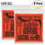 2-PACK Ernie Ball 2624 8-String Skinny Top Heavy Bottom Electric Guitar Strings 9-80